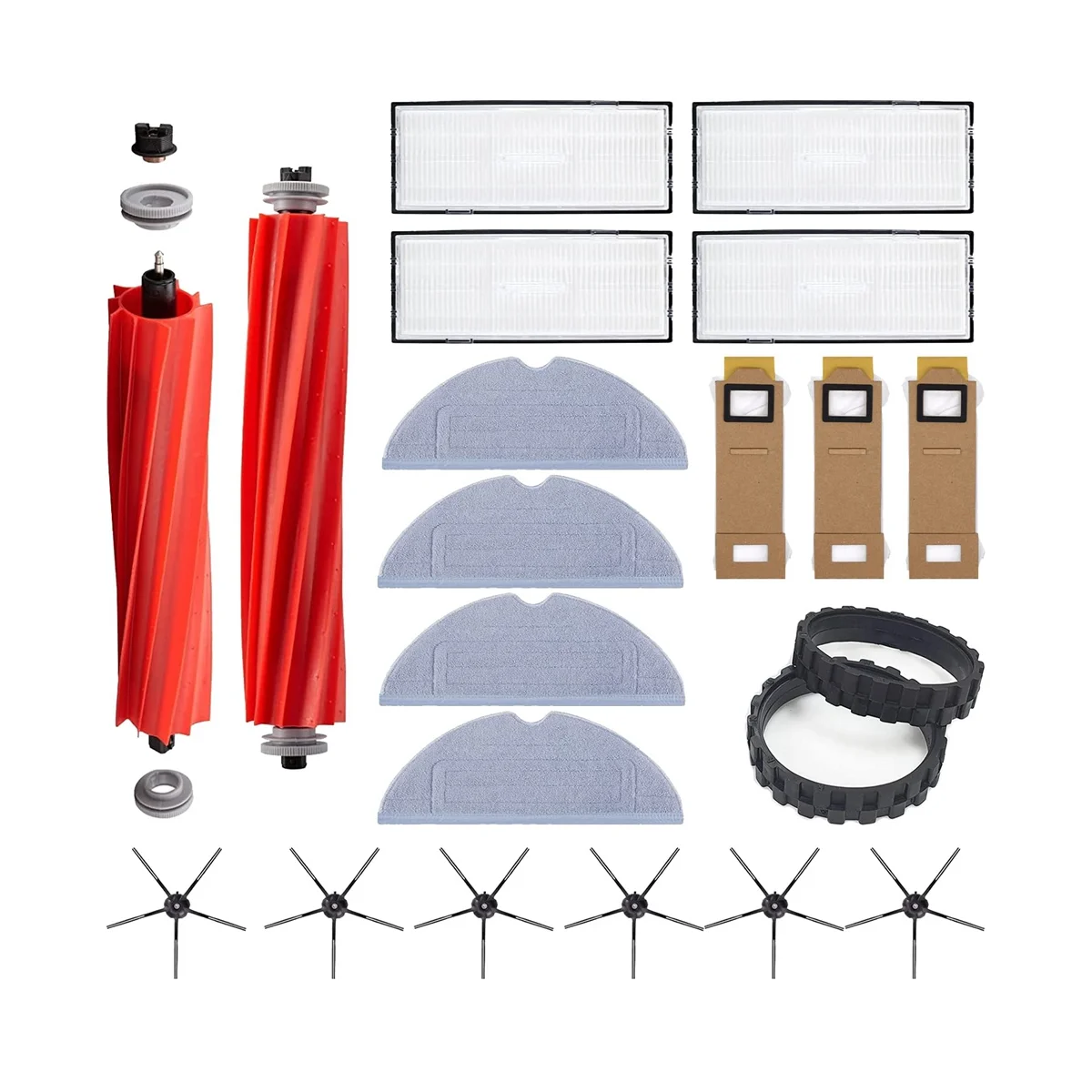 

Main Brush Side Brush HEPA Filter for S7 S7 Plus T7S T7S Plus Vacuum Cleaner Accessories