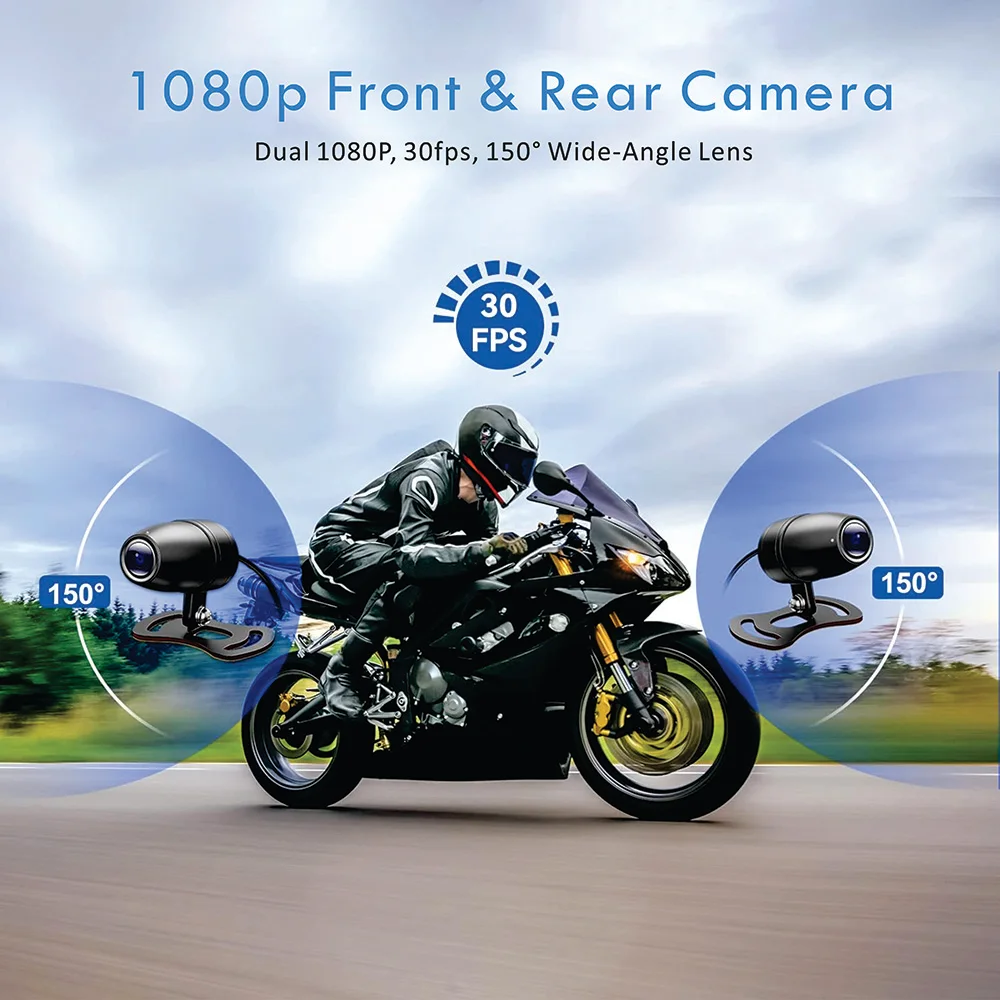 RICOEL 5-дюймовый портативный Carplay Android Auto GPS-навигация для мотоцикла Беспроводная 5G