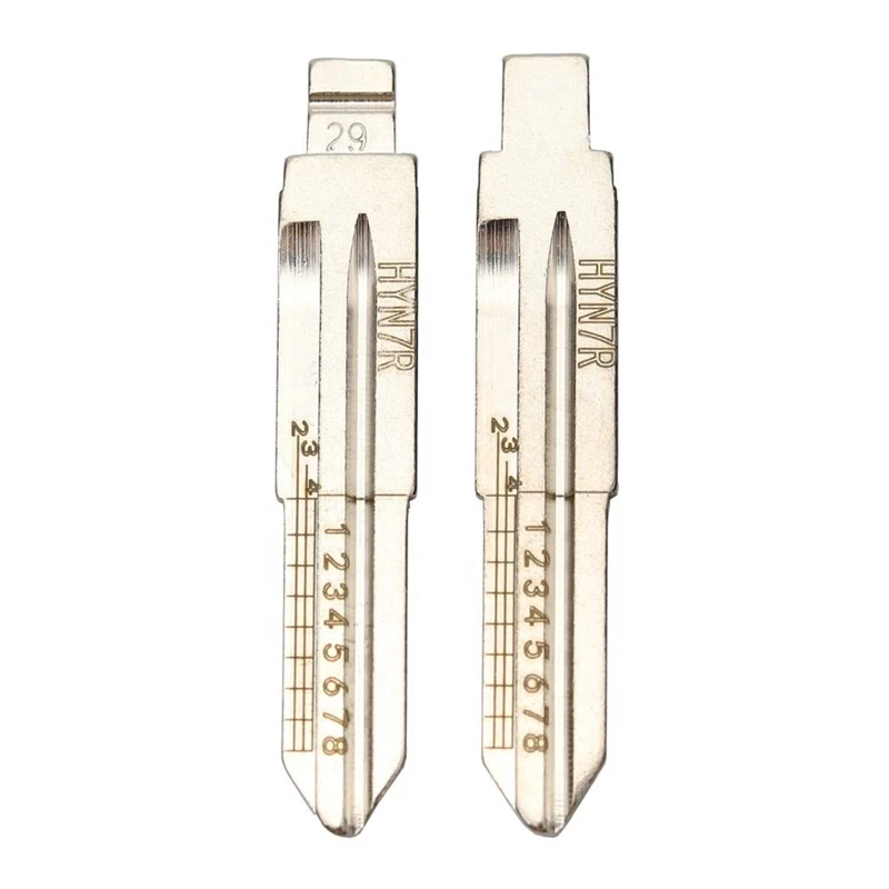 OEM 20 шт. No 29 HYN7R лезвие ключа с гравировкой шкала для стрижки зубов необрезанное