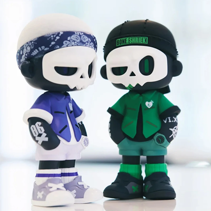 Фото Оригинальная серия Mr.Bone Generation Camping: 4-я серия коллекционных фигурок-сюрпризов (Blind Box) – крутой декор, настольное украшение, модель, эксклюзивный подарок №5