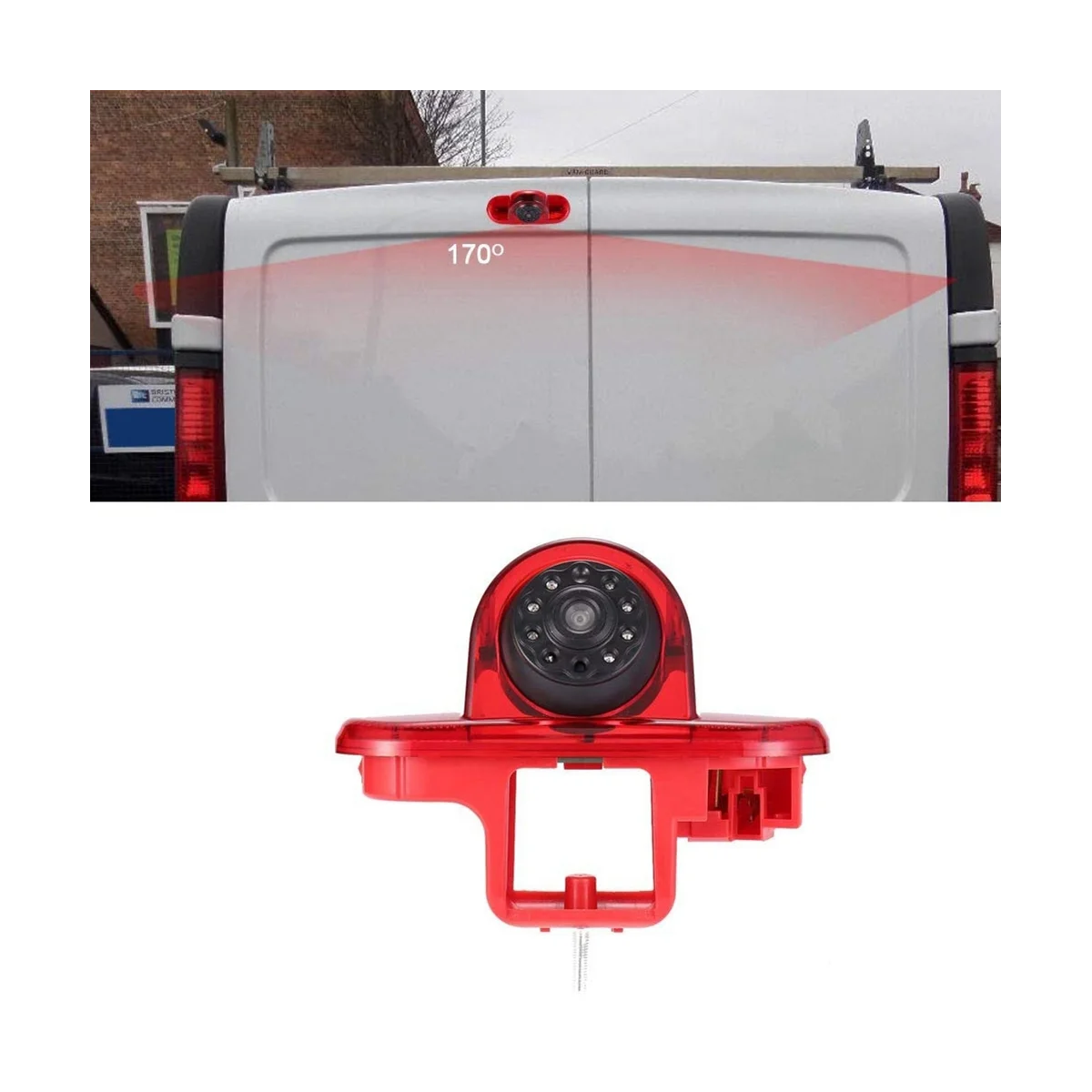 

Caravan Camera High Level Reversing Camera HD Rear View Camera for Renault Trafic 2001-2014 Opel / Vauxhall