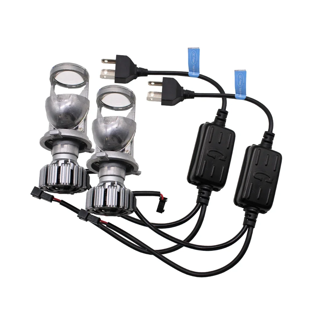 TAOCHIS 12 В 1 5 дюйма светодиодная лампа H4 мини-объектив проектора для автомобильного