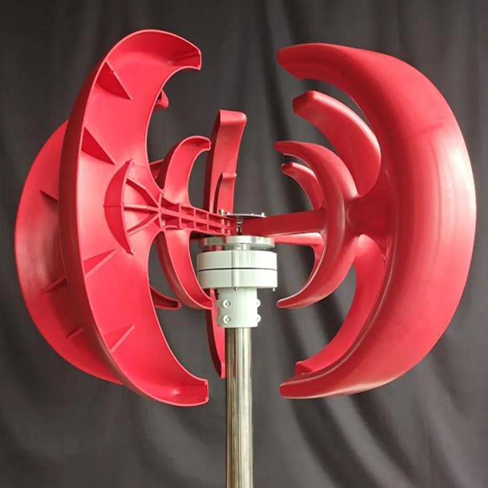 Вертикальная ветряная турбина 2000 Вт 3000 генератор энергии с бесплатной энергией