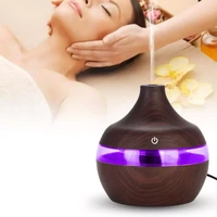 300ml humidifier usb ultrasonic air humidifier electric aroma air diffuser wood essential oil aromatherapy cool mist maker