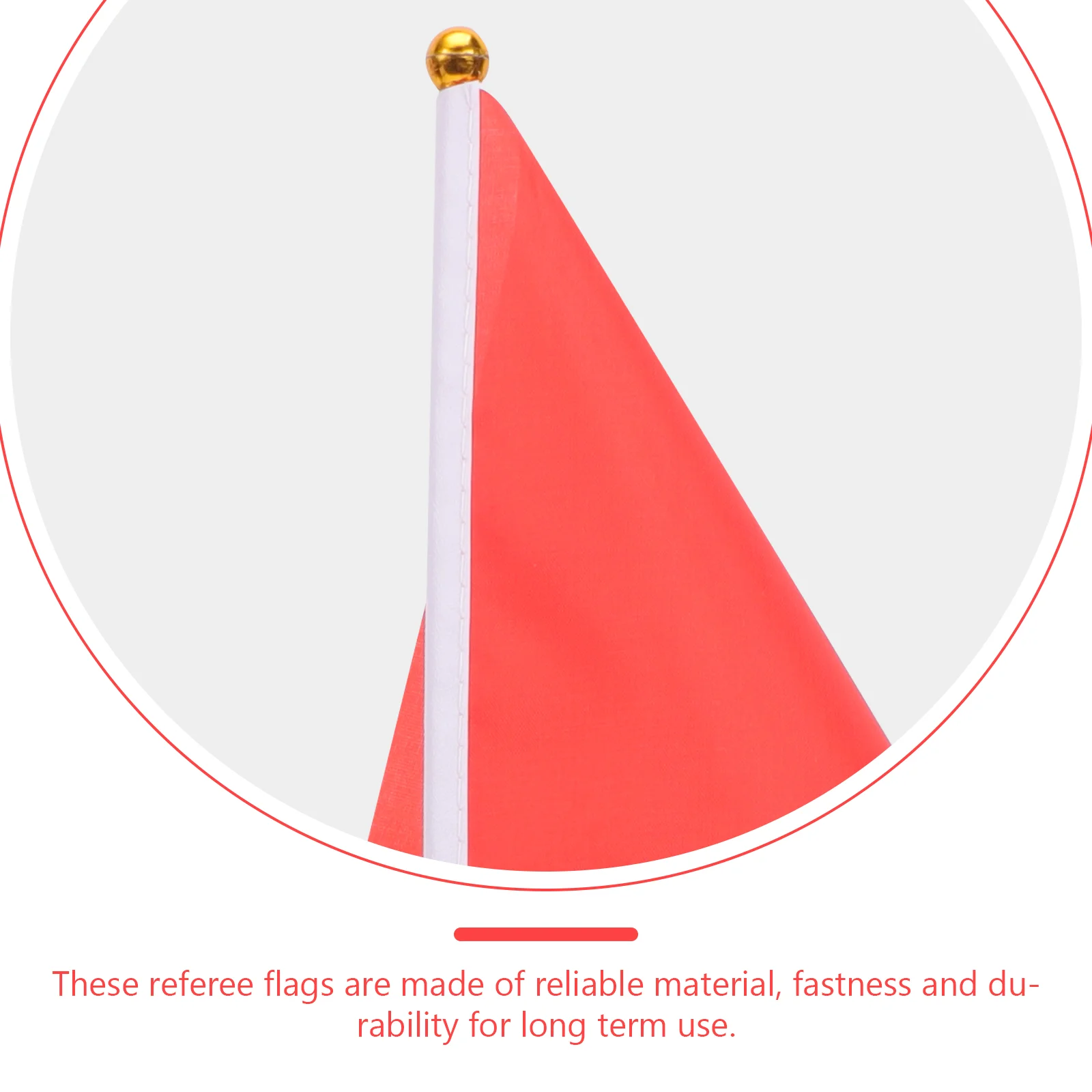 Рисунок 5 - Треугольный флажок желтого цветов