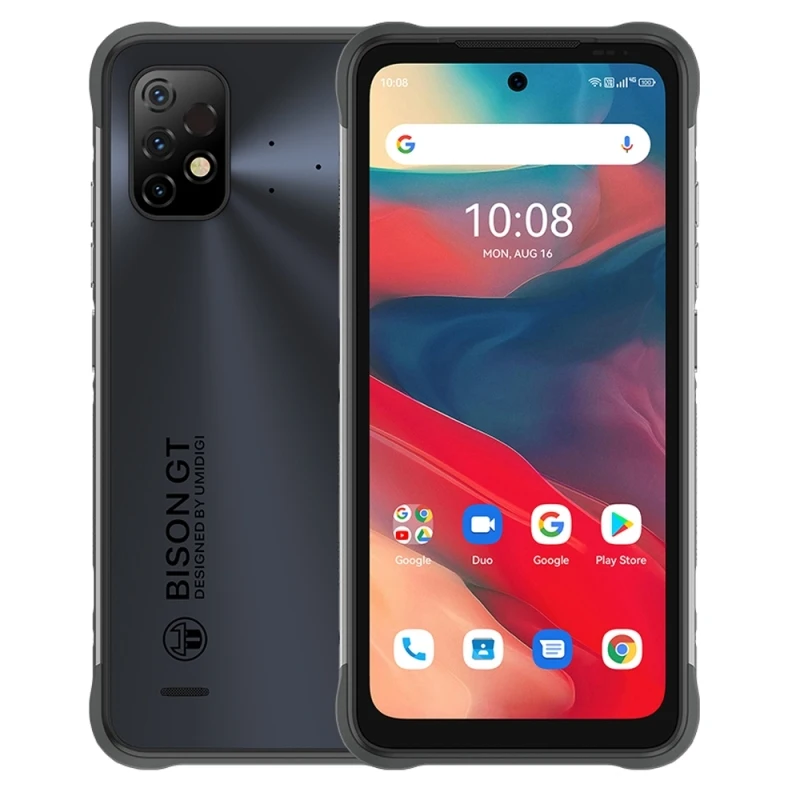 Cena UMIDIGI BISON GT2 Sieć 4G Globalny Wytrzymały Telefon 8GB RAM 128GB/256GB ROM 6.5 ''Android 12 MTK Helio G95 Octa Core NFC 6150mAh