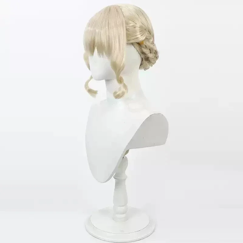 Аниме Delicious In Dungeon Thistle Косплей Парик Лоunatic Волшебник Золото Термостойкие