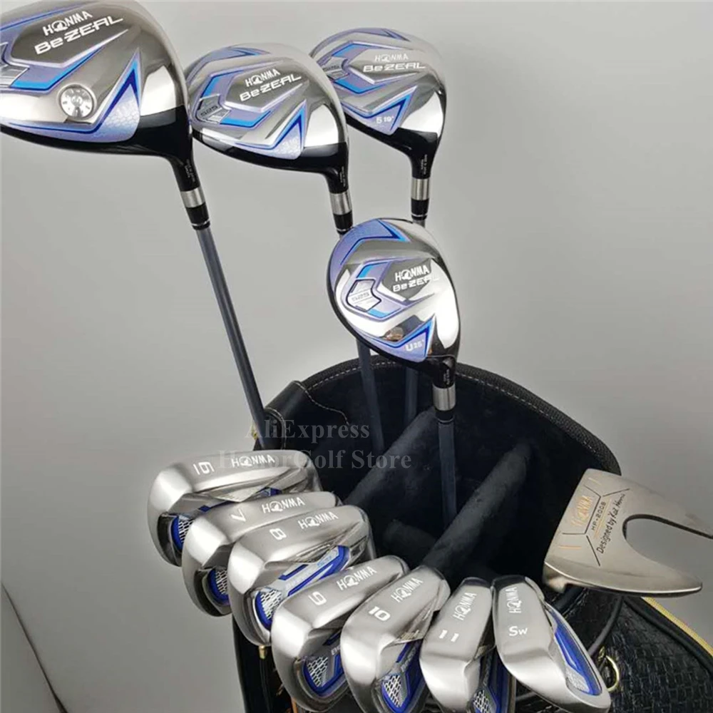 

Top seller!!! Women Golf clubs set HONMA Golf Club HONMA BEZEAL 525 Golf Complete Set with wood putter Head Cover and Bag
