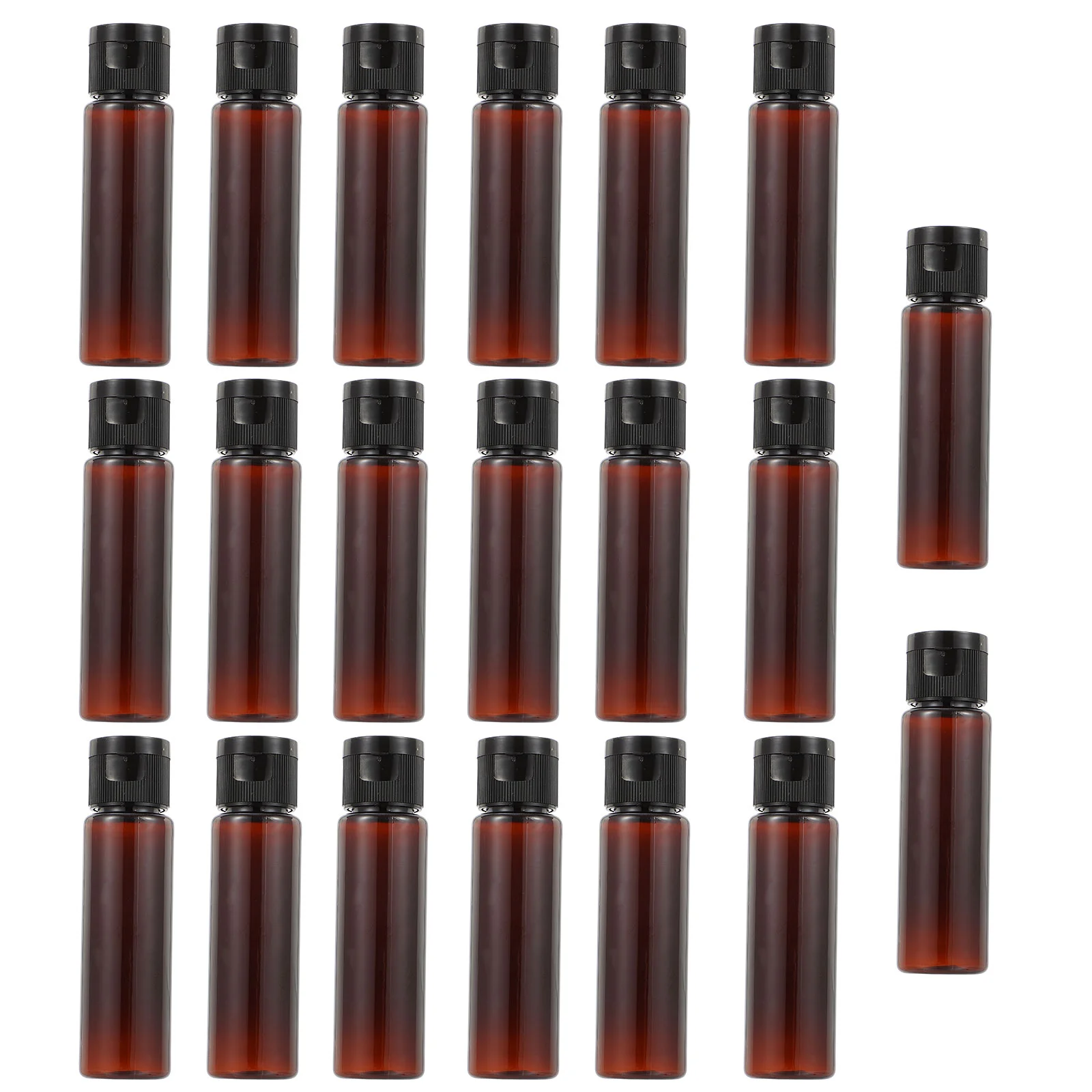 

20 Pcs Bottled Plastic Bottles Dropper Travel Spray Toiletries Travel Shampoo Containers Container Empty Sample Containers