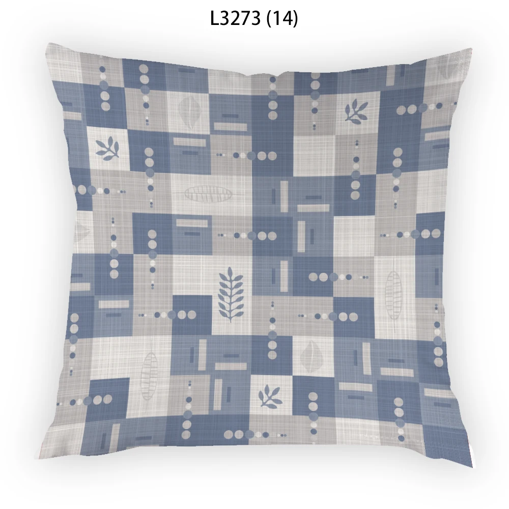 

Geometry Cushion Sofa Modern Nordic Gift Pillow Cover 45x45cm Print Home Decoration Art Velvet Cushion Cover 2023 New Gift E2392