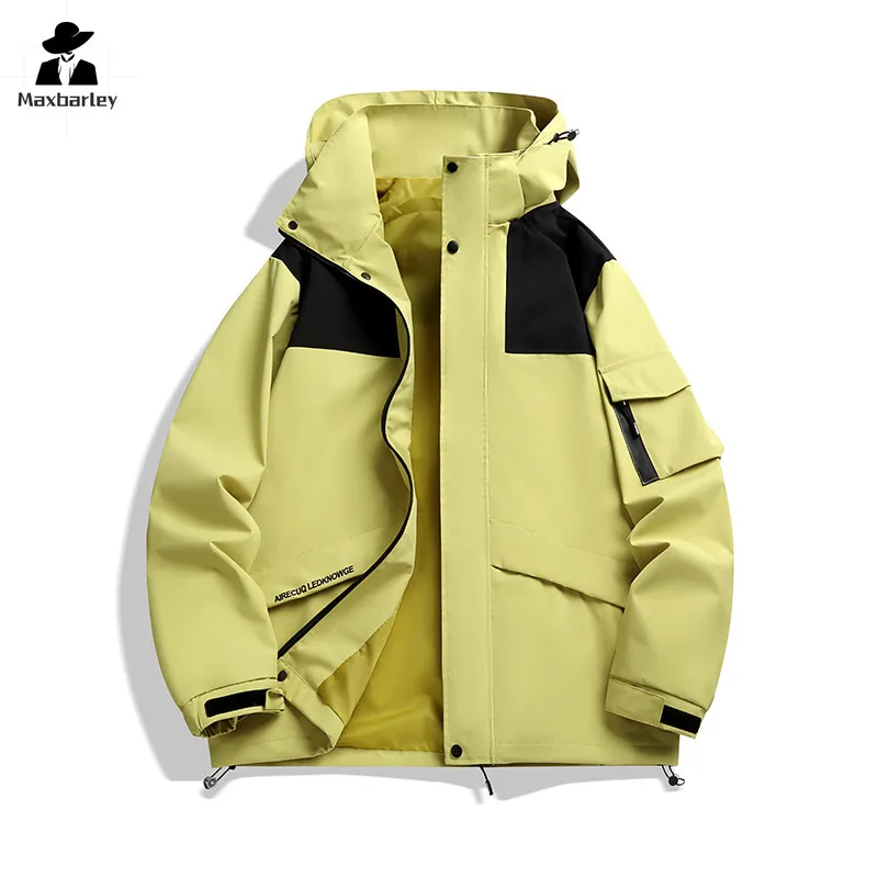 Куртка с несколькими карманами для мужчин и женщин весенне-осенняя повседневная