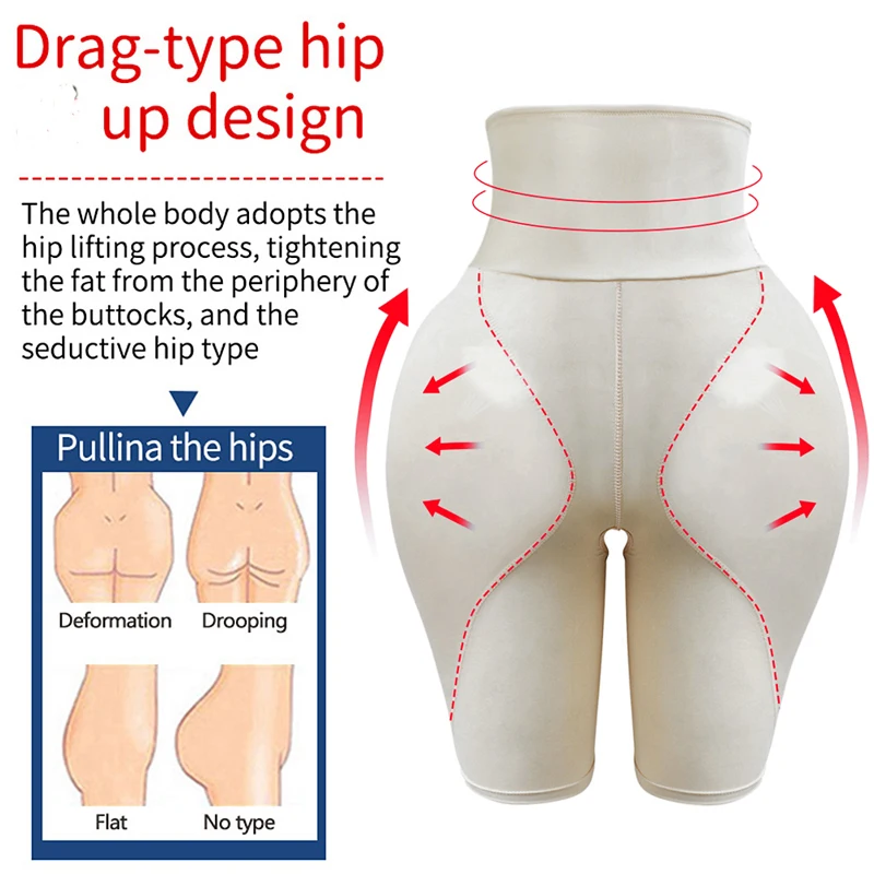 SEXYWG Butt Lifter Padded Panties Hip Enhancer Shapwear for Women Boyshorts Body Shaper Control Panties Wholesale Waist Trainer