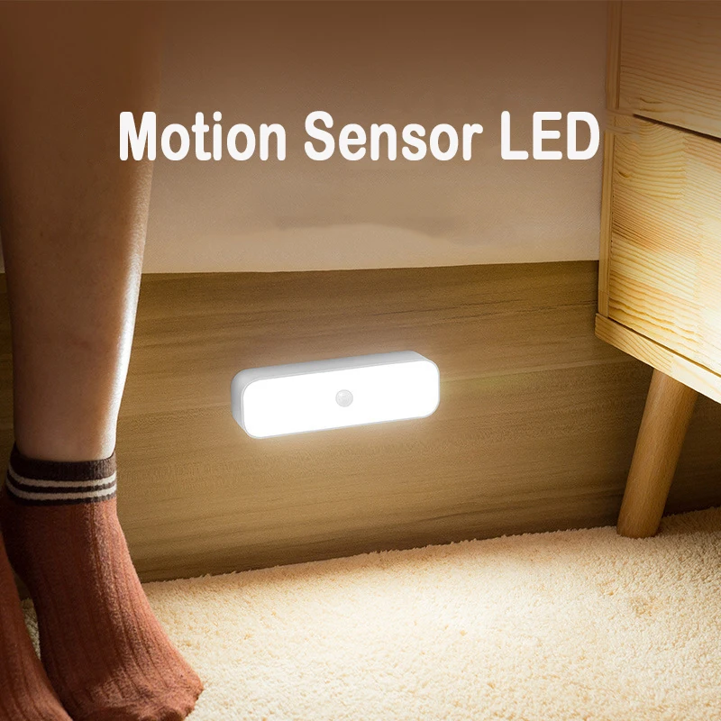 

PIR Motion Sensor LED Night Light For Children Night Lamp For Kitchen Home Bedroom Cabinet Wardrobe Lamp Staircase Backlight