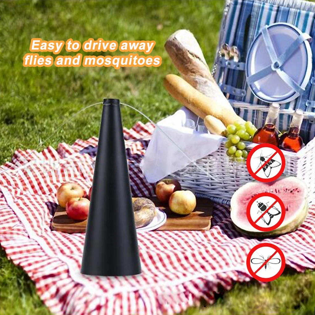 

Outdoor Fly Bug Repeller Dining Table Pest Control Fan Insect Tabletop Electric Vegetable Food Protector