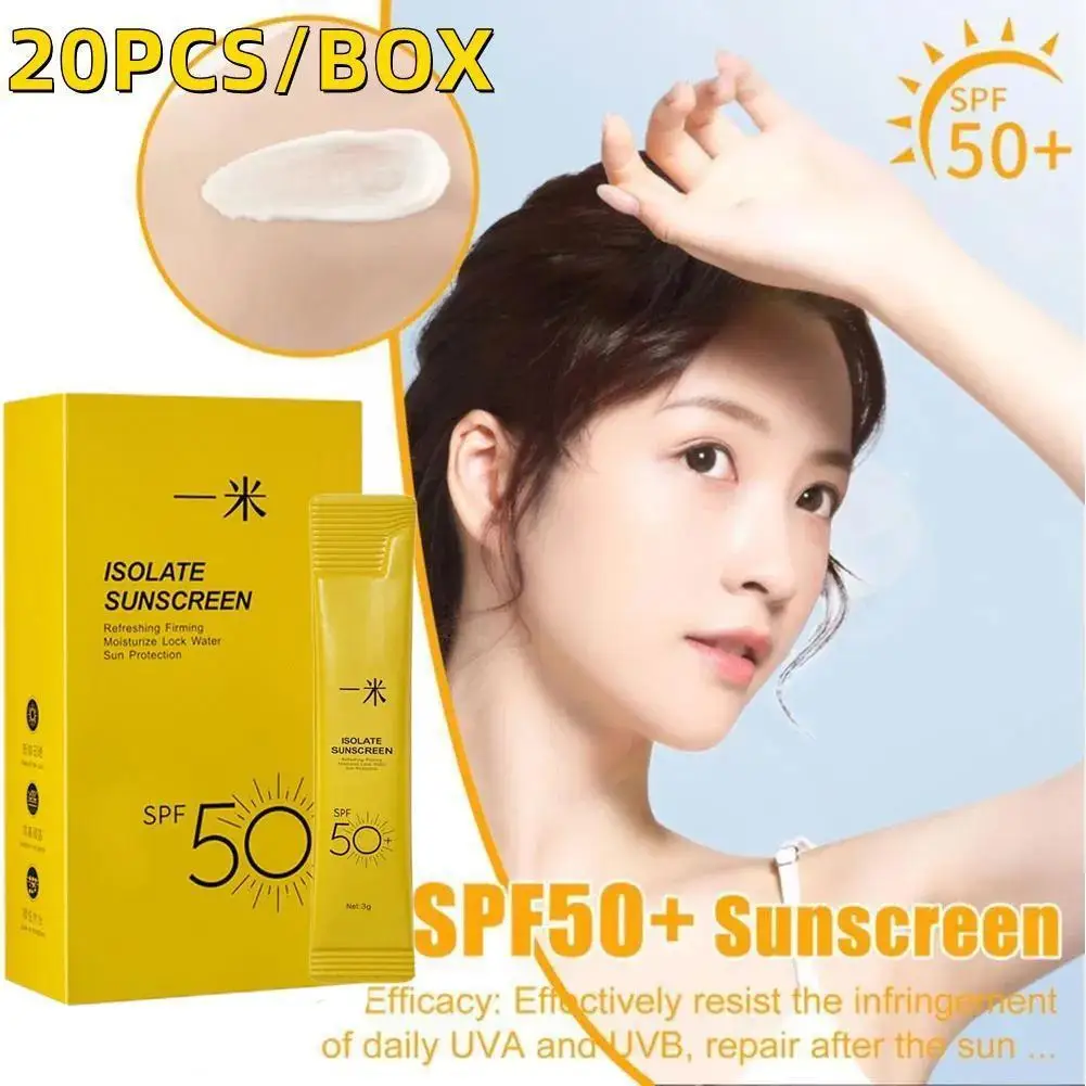 

Isolate Sunscreen Spf 50 Suncream Face Body Sunblock Suncut Body Cream Whitening Protection Uv UV Sunscreen Cream Face Outd D3W9