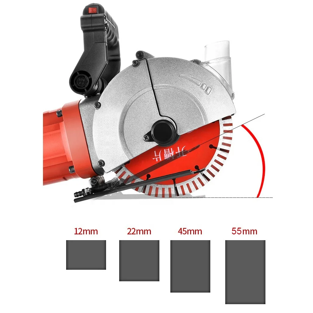 Мощный профессиональный резак для бетона канавочный станок промышленный