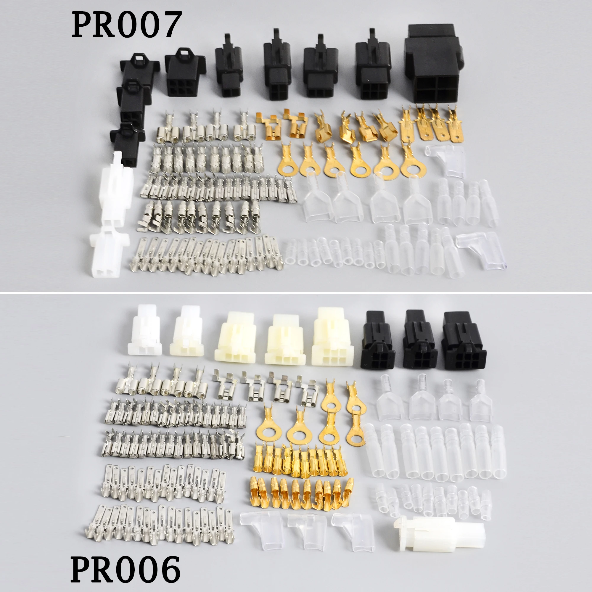 

Комплект для ремонта электропроводки Moto Auto, 2/3/3/2 штырьковые штекеры, гнездовые разъемы, провод от 1 мм до 4/6 мм, цилиндрический соединитель