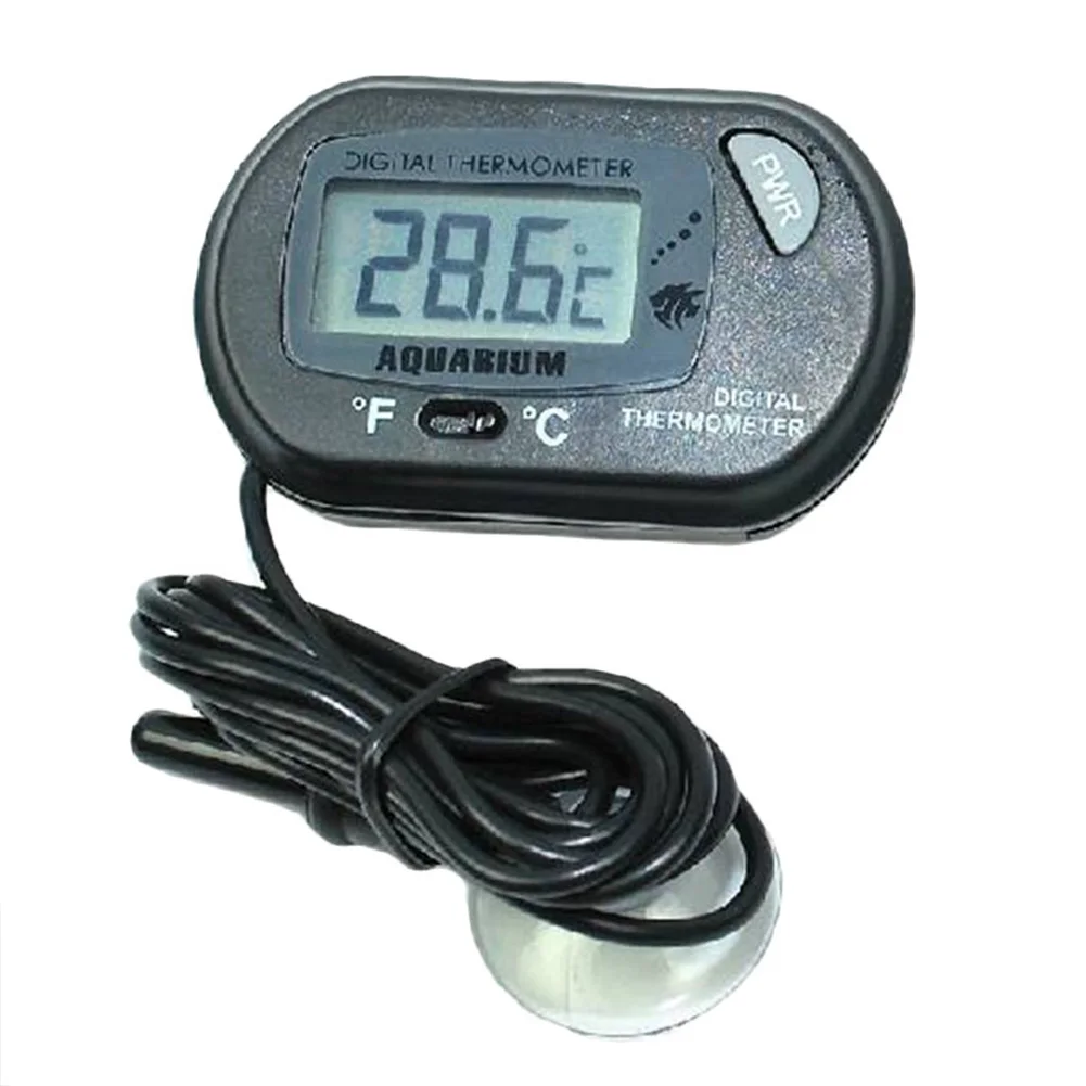 

Refrigerator Water Accurate Digital Pet Supplies Mini Fish Tank Home Terrarium LCD Display Aquarium Thermometer