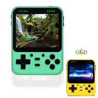 2022 new hot models gkd mini retro console video game consoles 3 5 ips screen zpg open source ps gaming players childrens gifts