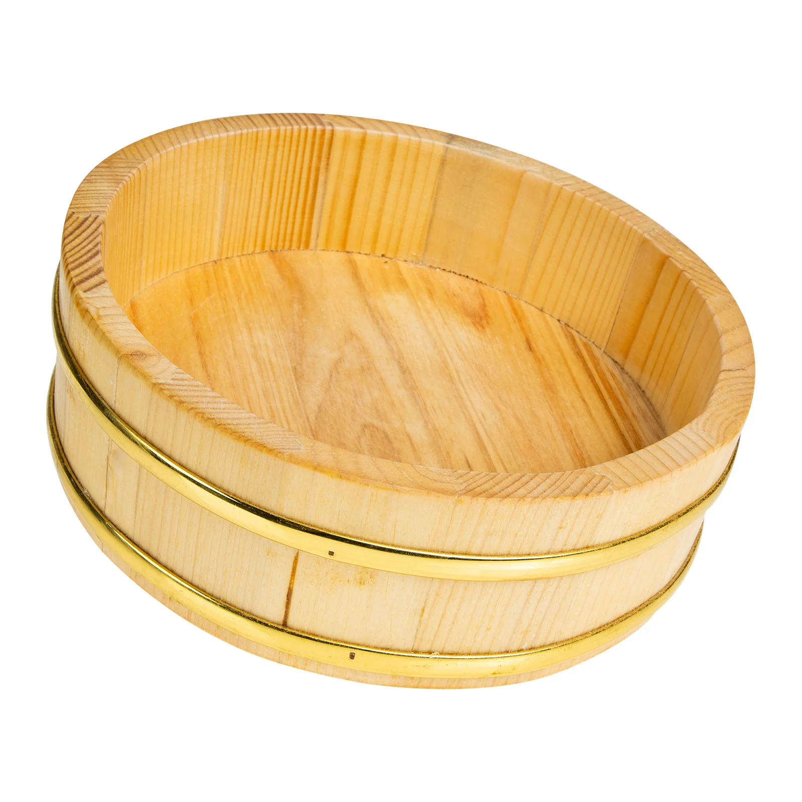 

Sushi Rice Bucket Bowl Wooden Mixing Japanese Tub Wood Oke Serving Sashimi Tray Ever Mom Best Cuisine Bowls Container Hangiri