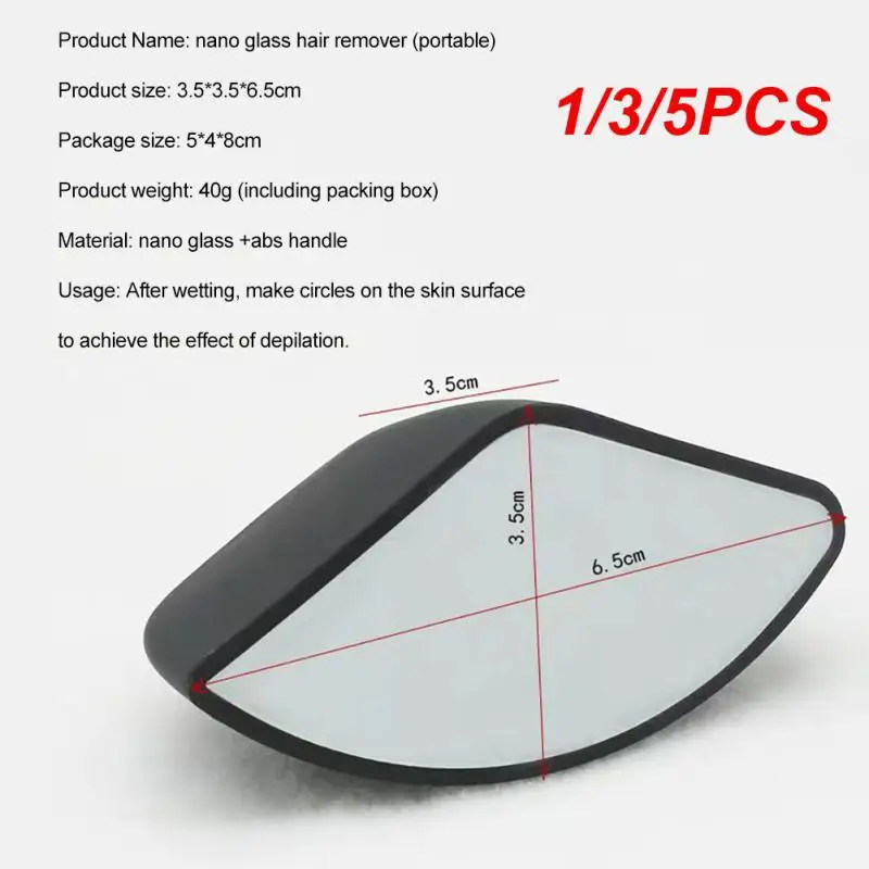

1/3/5 шт. Новый безболезненный безопасный Нанокристаллический эпилятор, физический эпилятор для волос, для красоты тела, домашний инструмент для отшелушивания и удаления волос