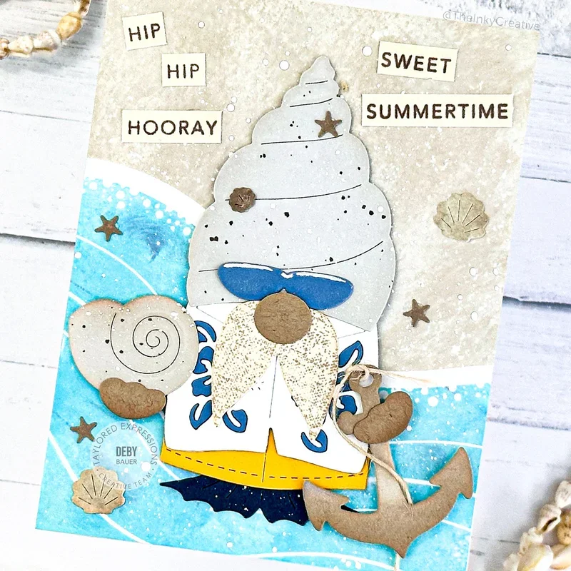 Летние штампы и для вырезания собак мороженого скрапбукинга DIY Фотоальбом