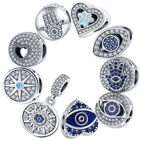 fits original pandach bracelet silver color round bead series plata de ley 925 charms woman fashion fine diy jewelry 2022 hot