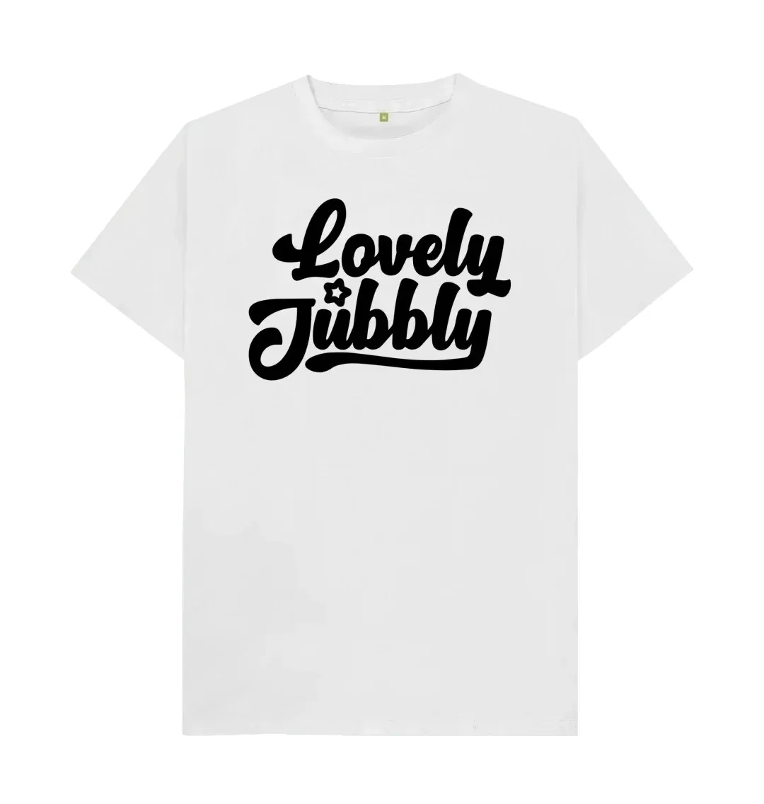 LOVELY JUBBLY T SHIRT American English printed niche T-Shirt Fashionable trendy romantic