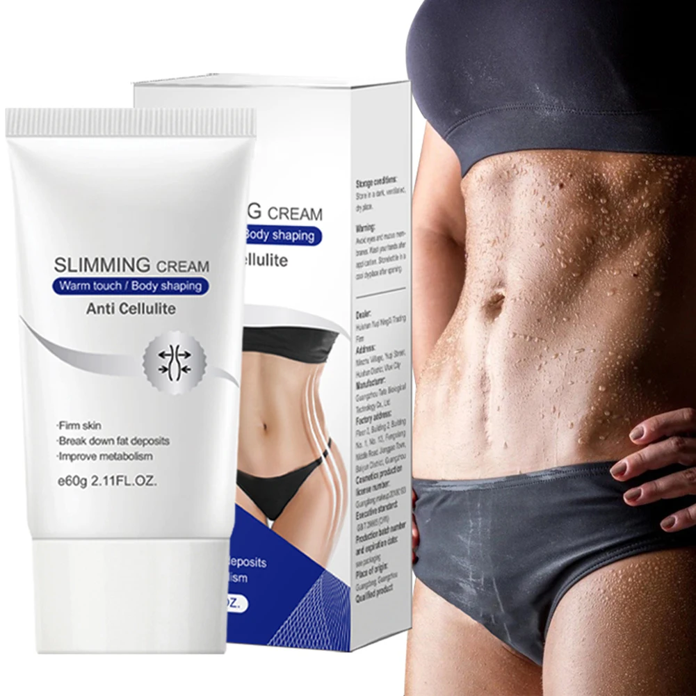 

60g Slimming Body Creams Shaping Fat Burning Weight Loss Remove Anti Cellulite Firming Improve Metabolism Maquiagem Korean Care