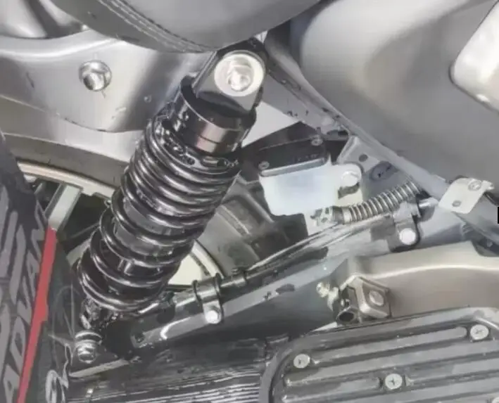 Мотоциклетный 320 мм регулируемый задний амортизатор универсальный пружинный