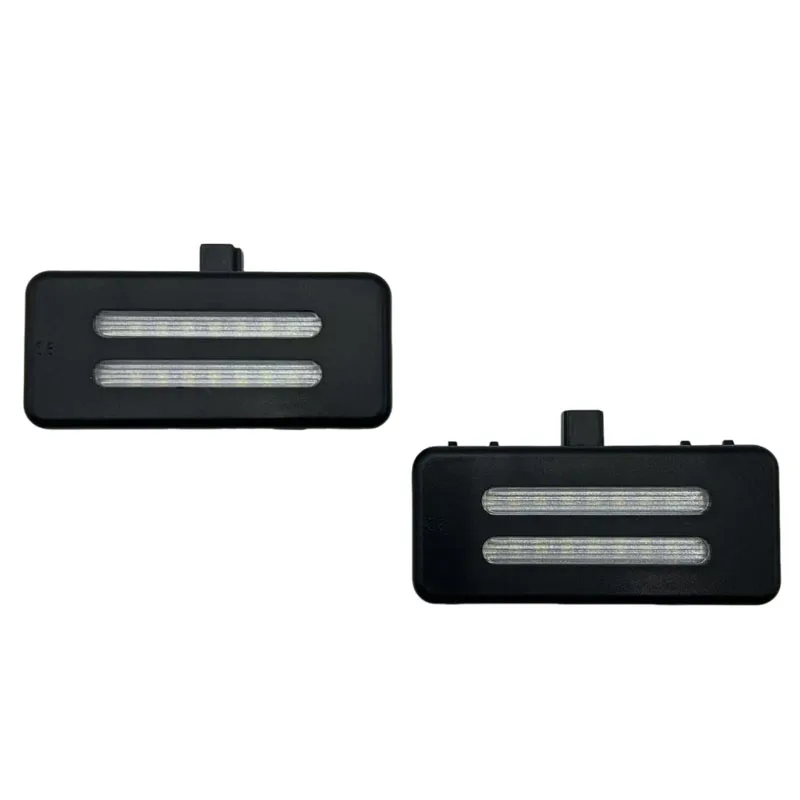 2 шт. светодиодные внутренние солнцезащитные козырьки для зеркала для BMW E90 X1 E84 X5 E70 X6 E71 E72 E91 E92 X3 F25 E60 E61 лампы для чтения