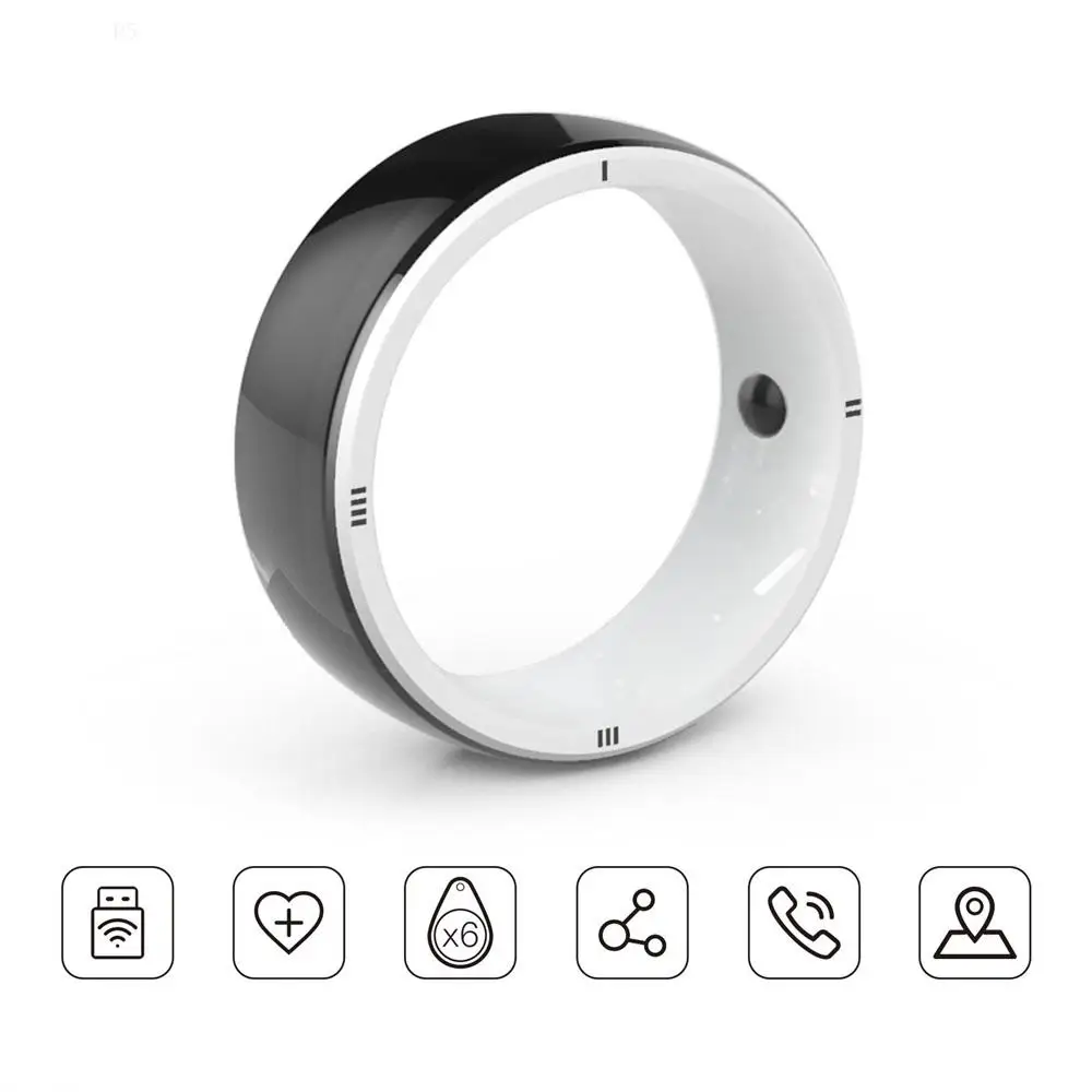 

JAKCOM R5 Smart Ring Nice than plant labels nfc uhf sticker pvc chip stickers 125 rfid write ic with card read ferrit core dial