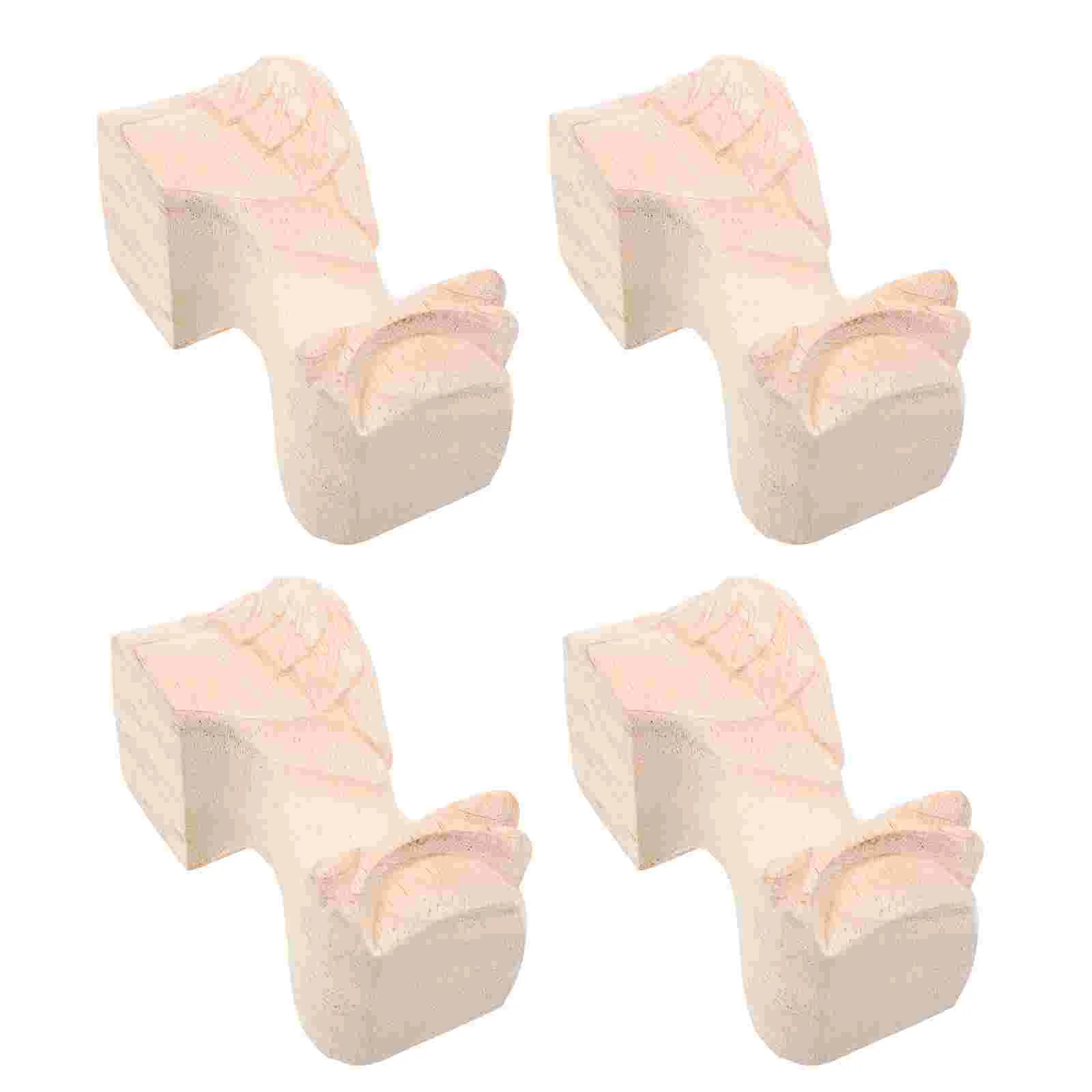 

4 шт. практичные штативы для ножек шкафа, опорные ножки, товары для дома