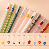 drinking cup accessory kitchen tool straw tips cover drinking dust cap tips cover straw plug splash proof plugs