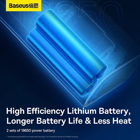 Воздушный насос Baseus портативный беспроводной автомобильный компрессор для автомобиля велосипеда мотоцикла перезаряжаемый цифровой электрический насос для шин