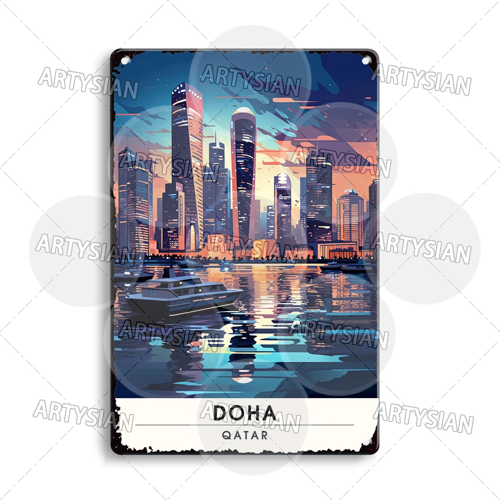 

Металлический знак "Путешествия" ARTISIAN