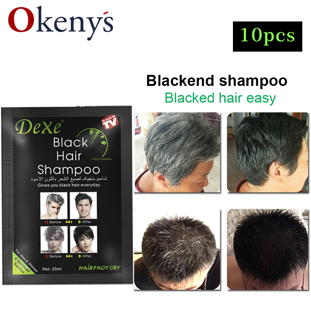 Shampoo Only 5 Minutes Hair Dye For White Grey Removal Dye Hair Coloring Cream Building Fibers