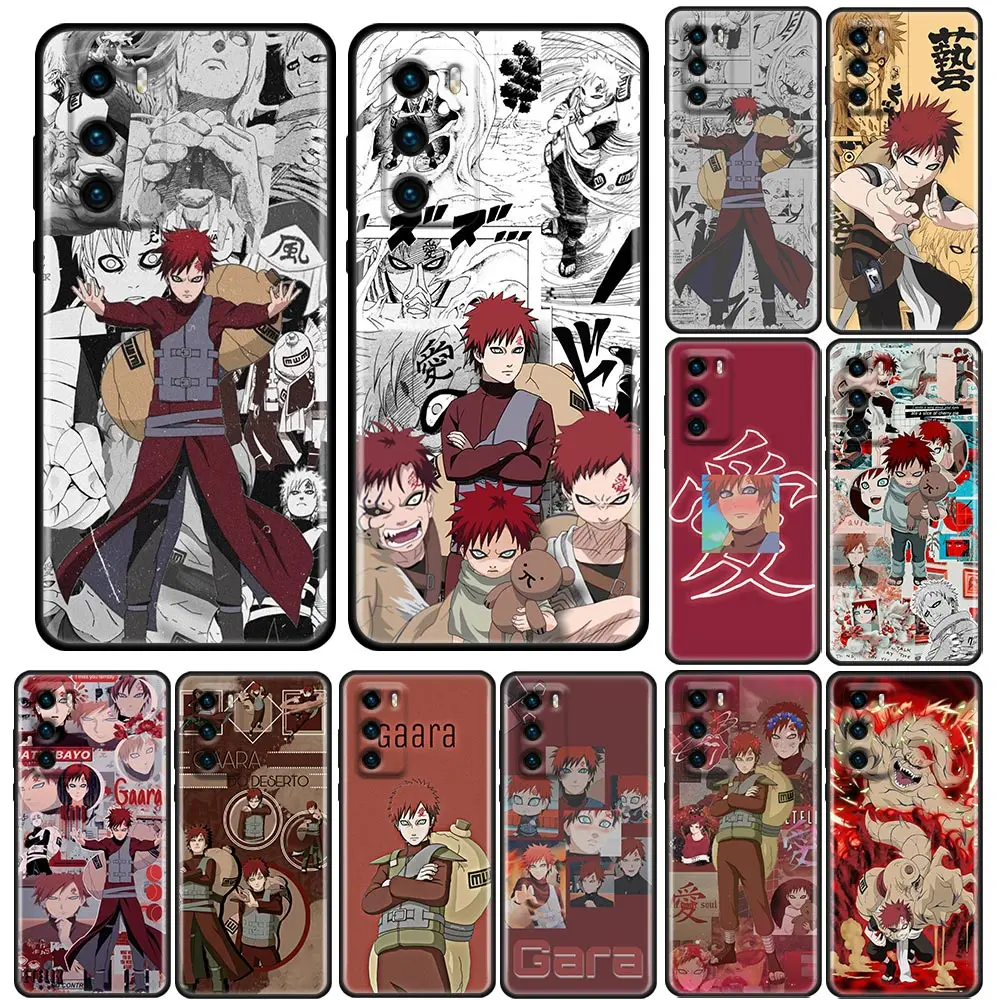 

Naruto Gaara Anime Silicone Phone Case For Huawei P30 P40 P20 P10 Lite P50 Pro P Smart Z 2019 Soft TPU Back Cover Narutos Coque