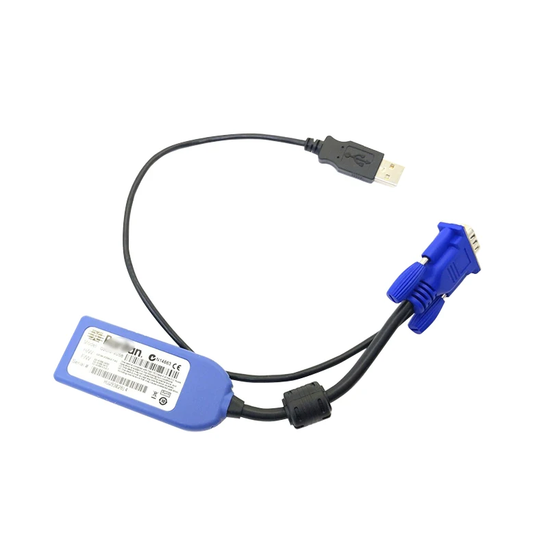 Кабель-переключатель, Φ VGA + USB KVM, адаптер для кабеля виртуального медиа-кабеля, модуль KX II USB CIM