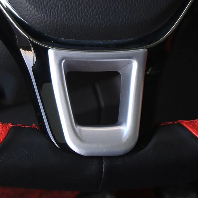 

ABS Matte For Touran 2016 2017 2018 2019 accessories Car Steering wheel Button frame Cover Trim Sticker car styling 1pcs