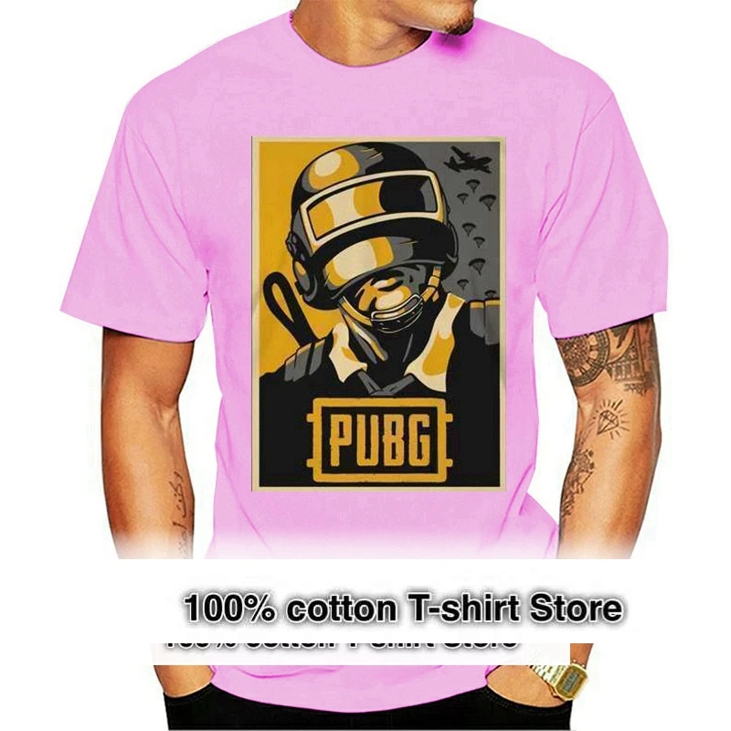Премиум Футболка Playerunknown's Battlegrounds (PUBG) плакат надежды Размер XL JNX футболка