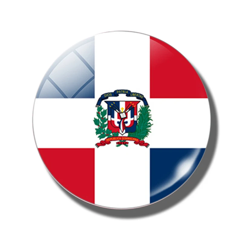 

Магнит на холодильник "Флаг Доминиканской Республики"