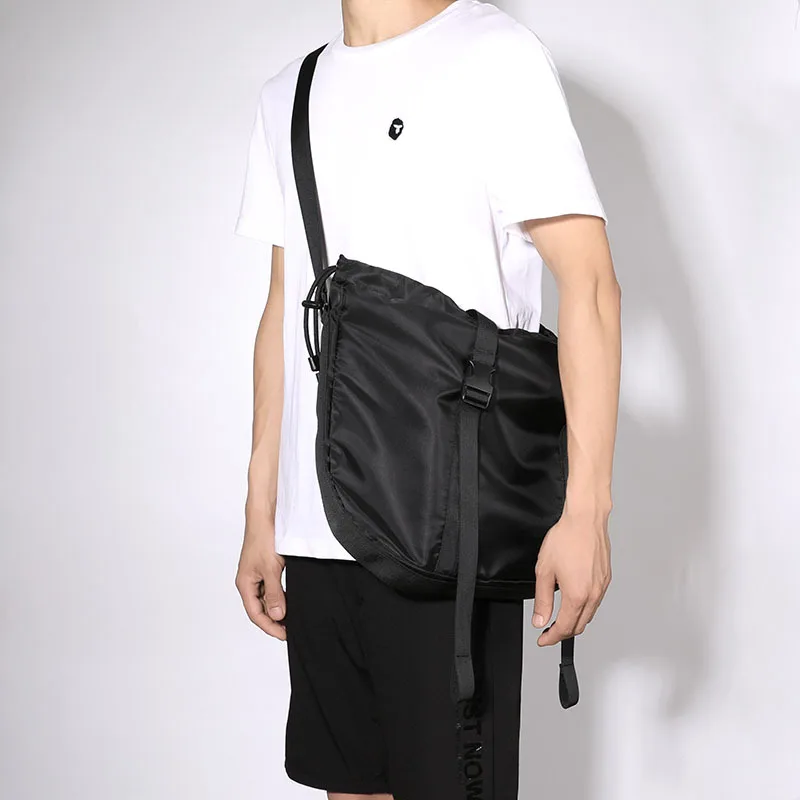 Спортивные мужские сумки через плечо боковые для отдыха спортивные из ткани