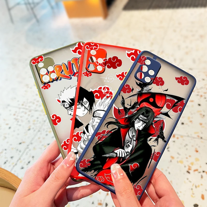 

Cloud Naruto Anime For Samsung A72 A71 A70 A52 A51 A50 A32 A31 A22 A21S A12 A10 A03S A02S Frosted Translucent Phone Case