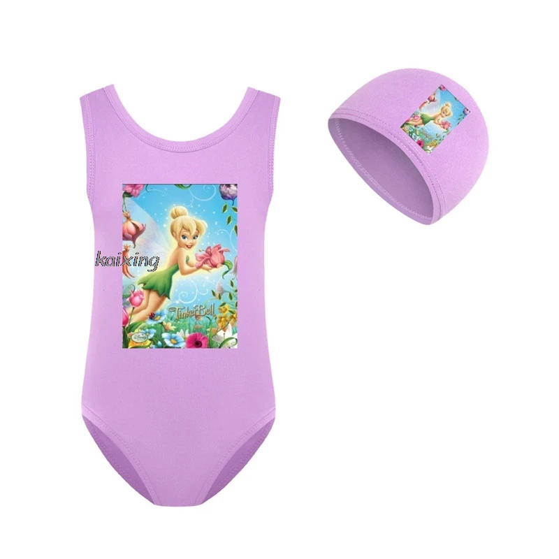 Новый купальник с колокольчиком Tinker одежда для девочек детское бикини