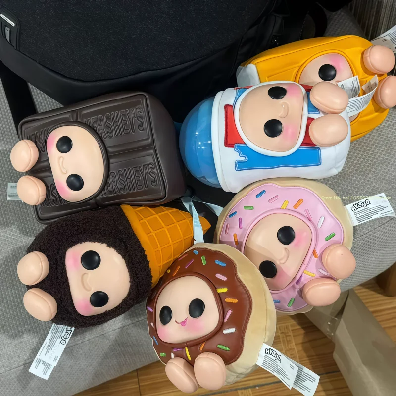 Фото Серия Hyojo Squishy: Коллекционная игрушка-антистресс в слепой коробке, милый десертный дизайн, виниловая кукла с лицом, украшение для рабочего стола, трендовая коллекция, подарок №2