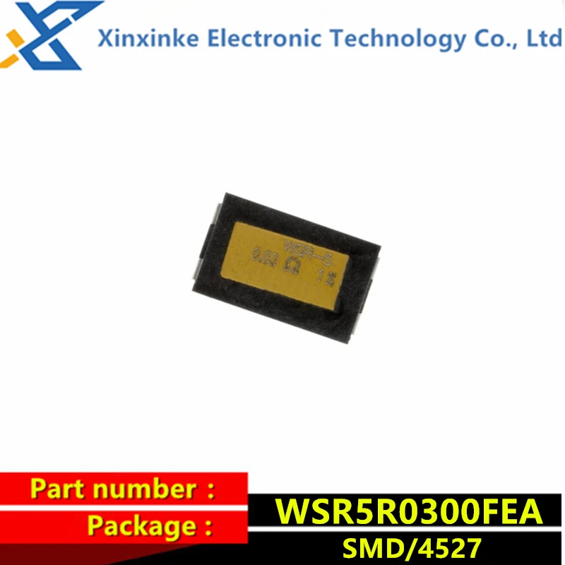 WSR5R0300FEA WSR-5 0.03R 1% 5W 4527 30mOhms чувствительный резистор тока-SMD 0 03 Ом прецизионный
