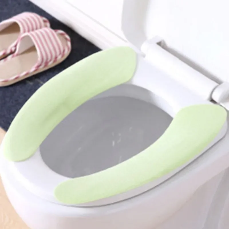 

MOONBIFFY Мягкие чехлы на сиденье унитаза 2 пары