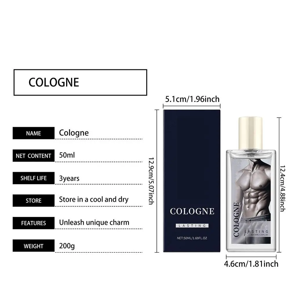 Мужская очаровательная туалетная вода Одеколон Духи Элегантный Роскошный