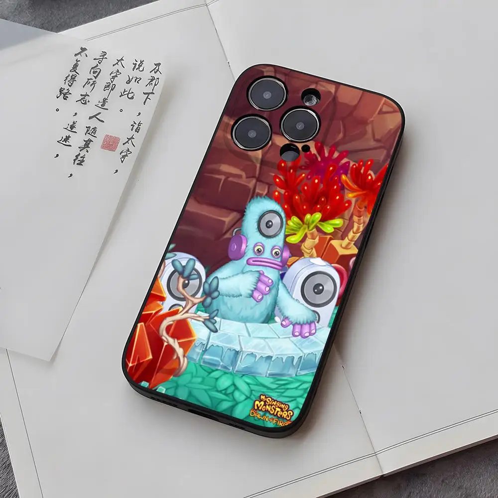 Фото Чехол для телефона My Singing M-Monsters для Iphone 15 Pro Max 17 14 11 16 13 12 Pro Xs Max Mini Xr X 7 8 Plus Shell Coque №4